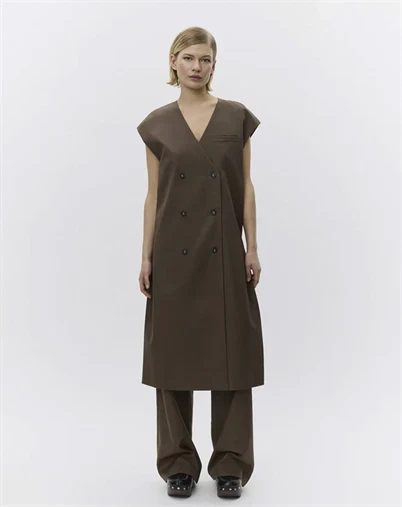 Day Birger et Mikkelsen - Rory Classic Suiting Vest - Wren Melange